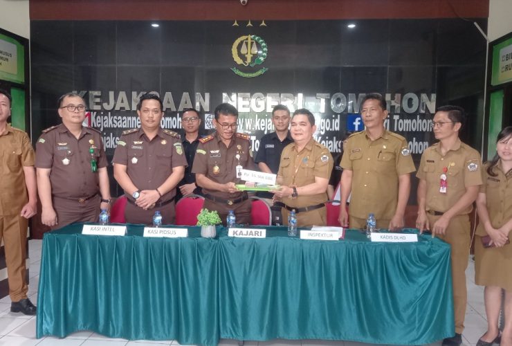 Retribusi Sampah 2023 Bocor, Kejari Tomohon Selamatkan Uang Negara 