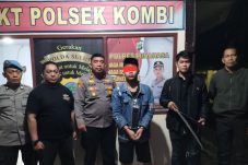 Remaja Rerer Bawa Sajam Diamankan Polsek Kombi