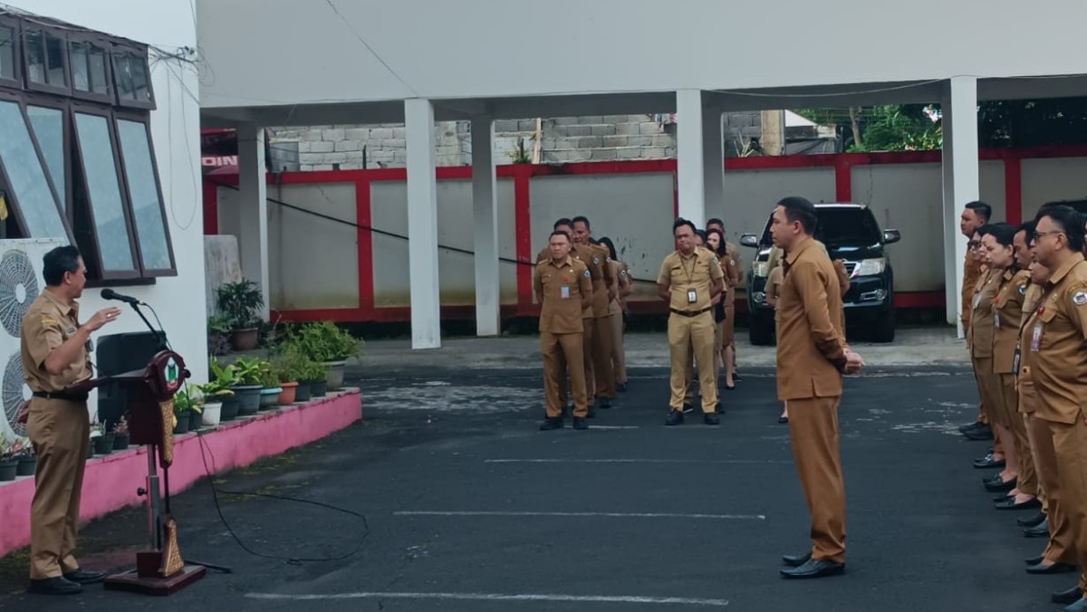 Sekkot Edwin Roring Ingatkan ASN Tomohon Soal Prinsip 3B