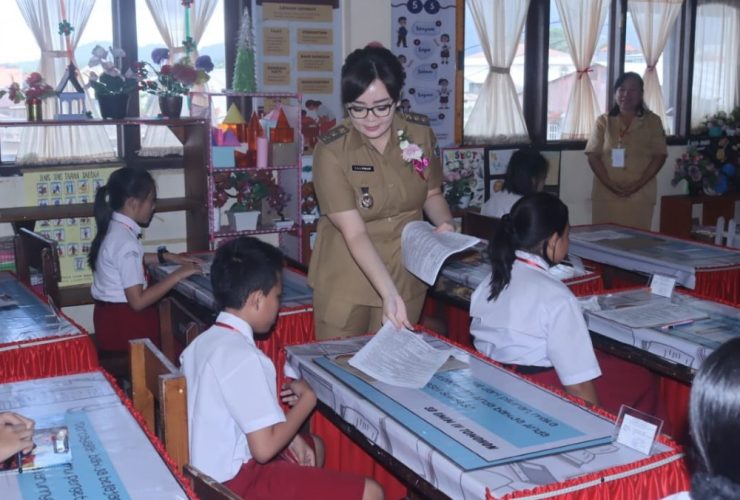 1.251 Siswa SD di Tomohon Ikut UAS, Wawali Sendy Bilang Begini