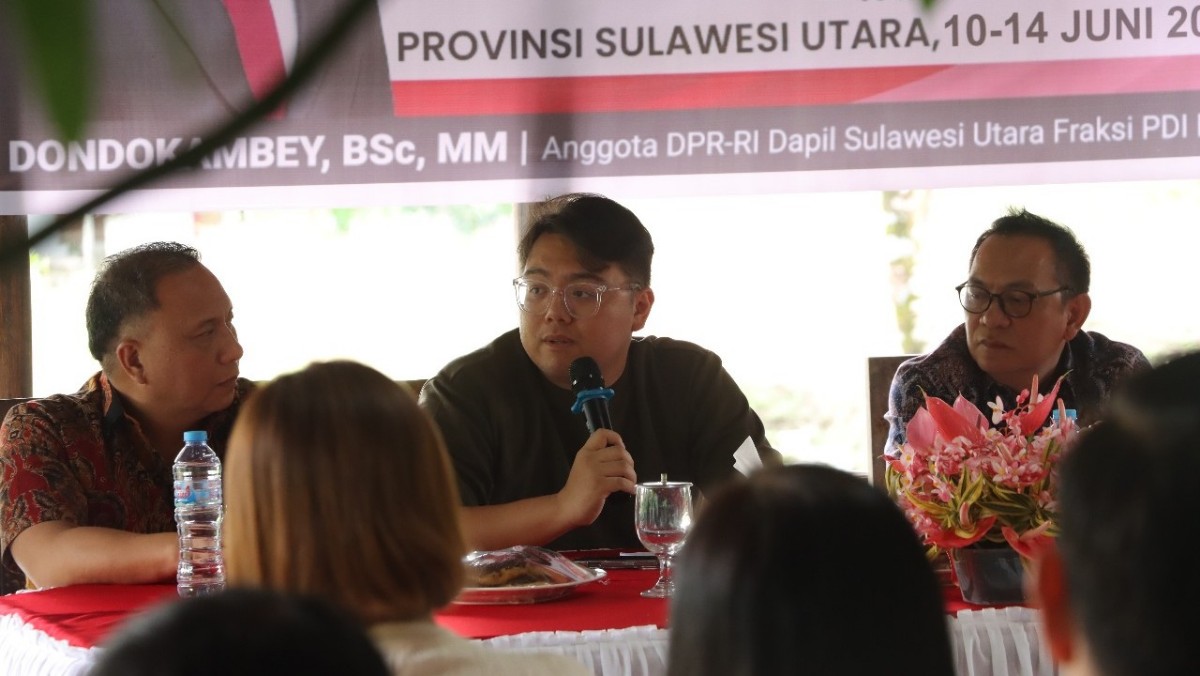 Rio Dondokambey Reses di Tomohon, Mono Turang : Terima Kasih