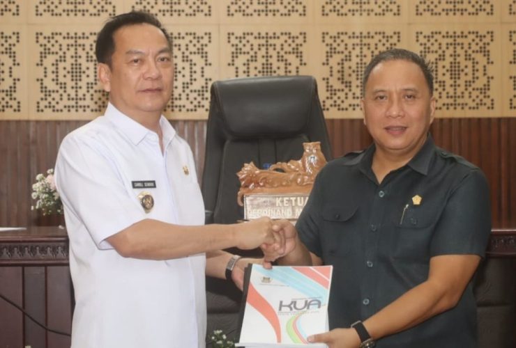 Wali Kota Tomohon Sampaikan Perubahan KUA PPAS 2025 ke DPRD