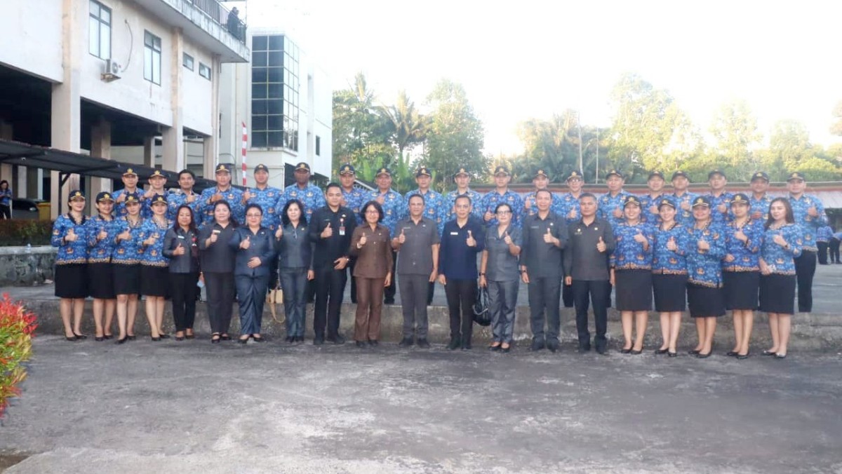 Setda Tomohon Jawara Lomba PBB Antar Perangkat Daerah