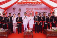 Ketua DPRD Tomohon Baca Teks Proklamasi, 11 Legislator Ikut Upacara HUT ke-80 RI 