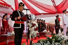 Ketua DPRD Tomohon Baca Teks Proklamasi, 11 Legislator Ikut Upacara HUT ke-80 RI 