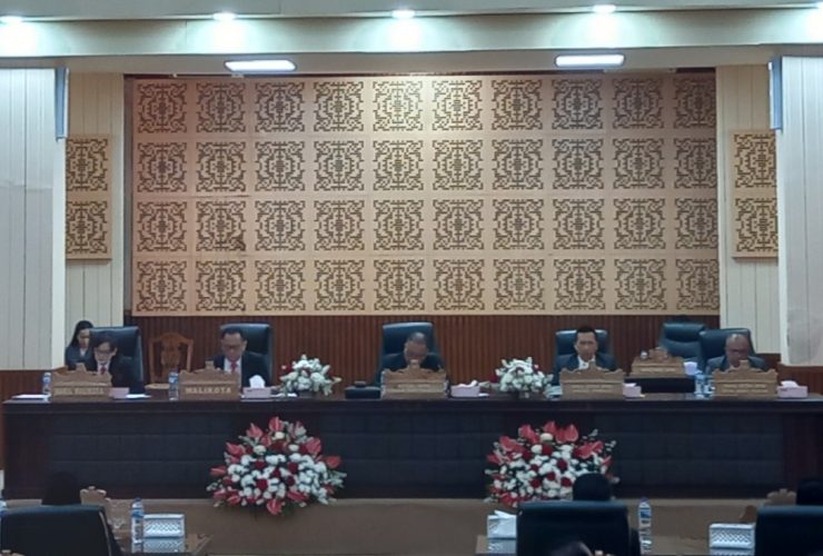 DPRD Tomohon Gelar Rapat Paripurna Mendengarkan Pidato Kenegaraan Presiden Indonesia