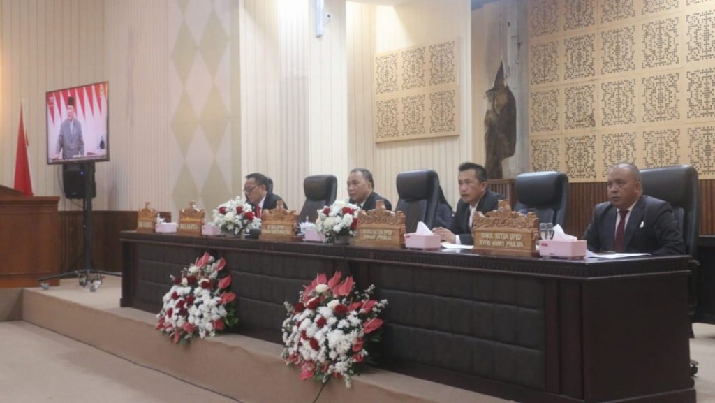 DPRD Tomohon Gelar Rapat Paripurna Mendengarkan Pidato Kenegaraan Presiden Indonesia