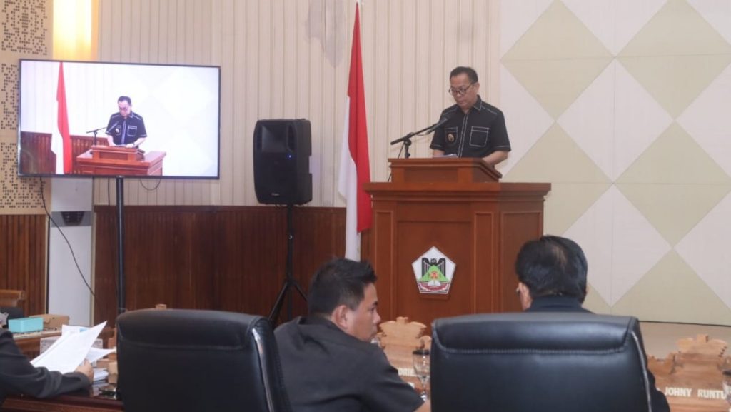 DPRD Tomohon Terima dan Setujui Ranperda Perubahan APBD 2025 Dibahas