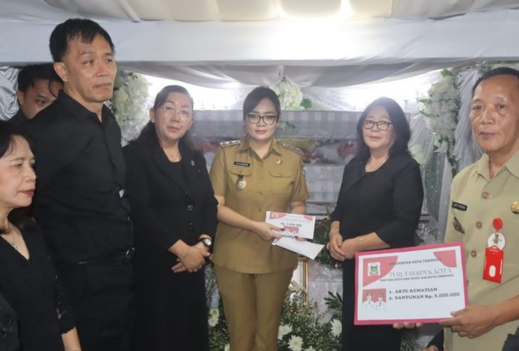 Ibunda Kadis Dikbud Tomohon Tutup Usia, Jajaran Pemkot Turut Berduka