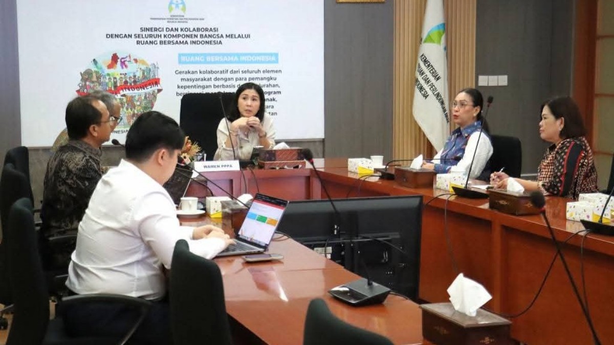 Wabup Minahasa Vasung Temui Wamen PPPA, Ini yang Dibahas
