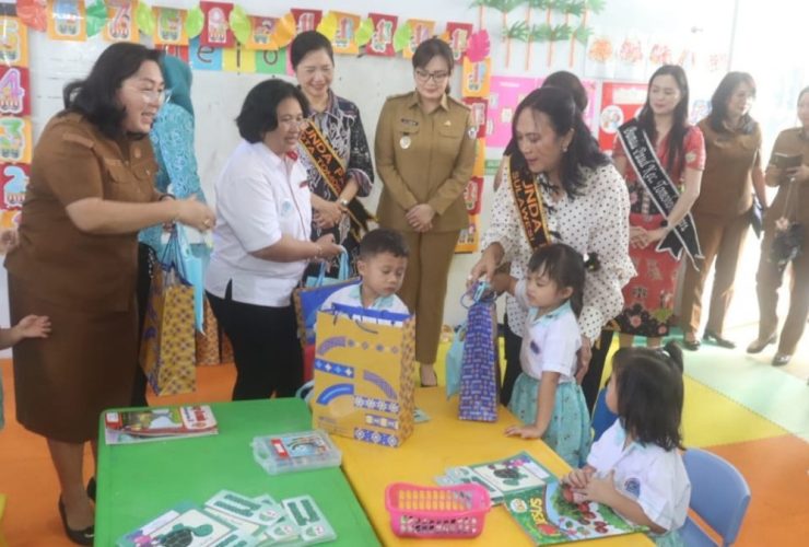 Bunda PAUD Sulut Kunjungan Kerja di Tomohon
