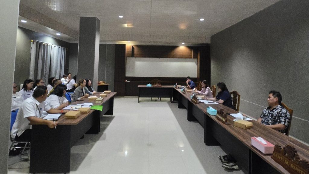 Komisi III DPRD Tomohon RDP dengan PT Kawanua Puspa Buana dan Disnaker 