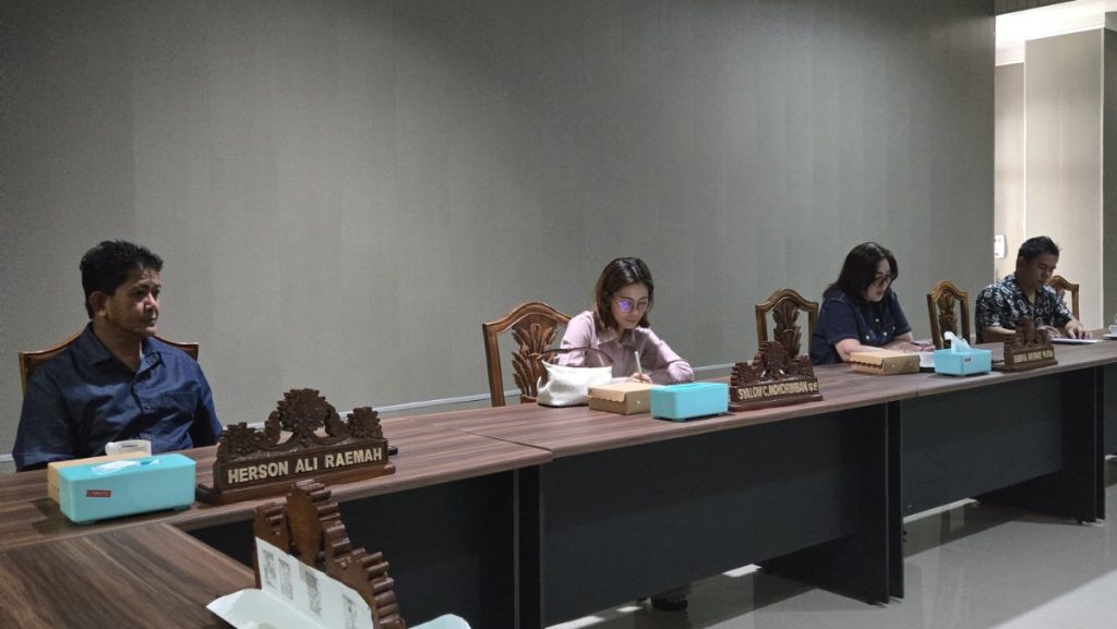 Komisi III DPRD Tomohon RDP dengan PT Kawanua Puspa Buana dan Disnaker 