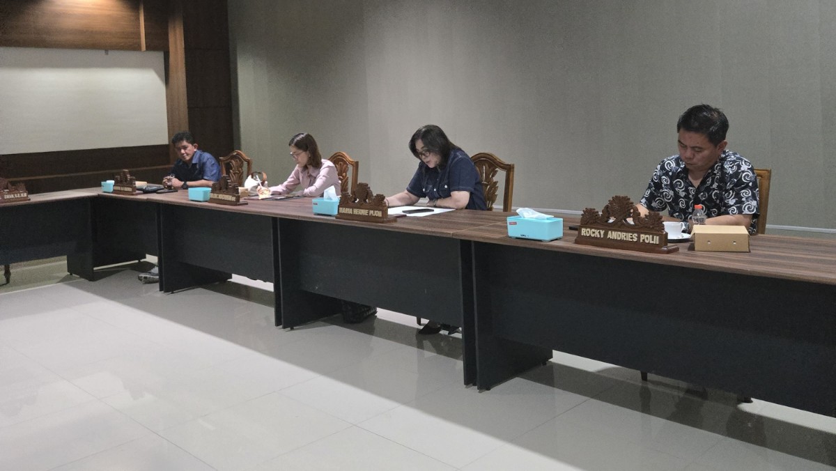 Komisi III DPRD Tomohon RDP dengan PT Kawanua Puspa Buana dan Disnaker
