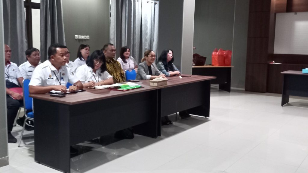 Komisi III DPRD Tomohon RDP dengan PT Kawanua Puspa Buana dan Disnaker 