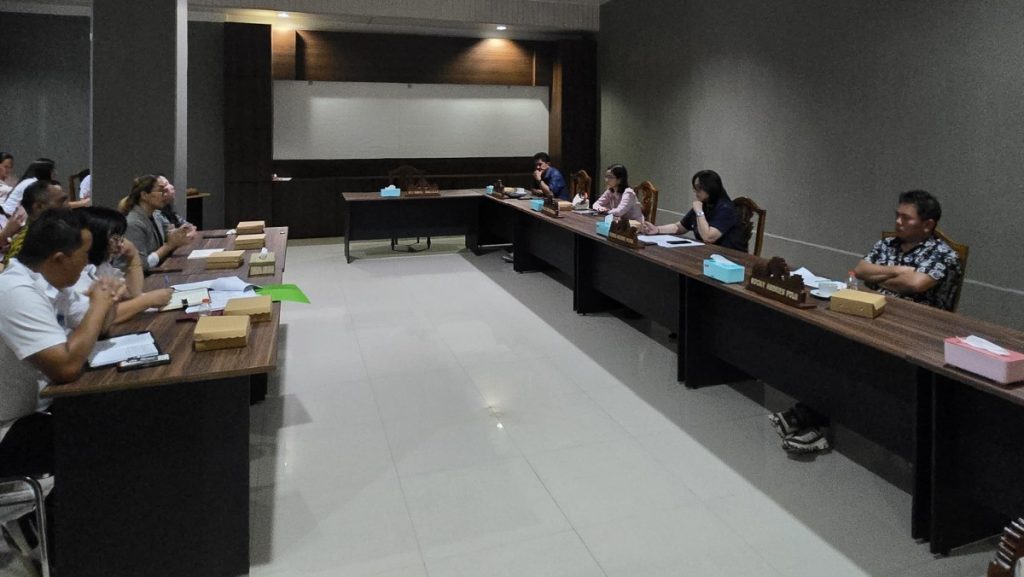 Komisi III DPRD Tomohon RDP dengan PT Kawanua Puspa Buana dan Disnaker 