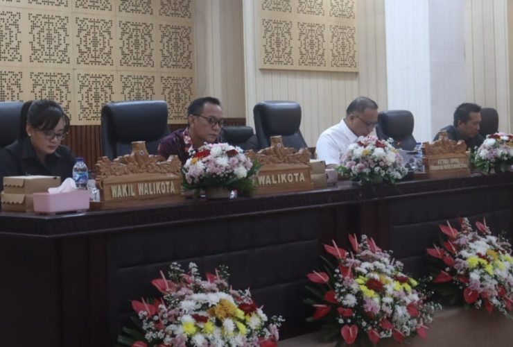 DPRD Tomohon Gelar Paripurna Penjelasan Wali Kota Mengenai Rancangan KUA-PPAS 2026