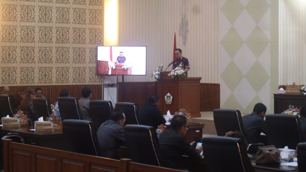 DPRD Tomohon Gelar Paripurna Penjelasan Wali Kota Mengenai Rancangan KUA-PPAS 2026