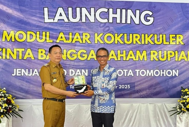 Kolaborasi Pemkot Tomohon-BI Sulut, Luncurkan Modul Ajar CBP Rupiah 