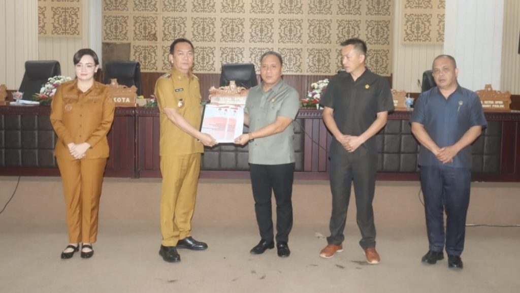 DPRD Tomohon Terima 3 Ranperda Usulan Pemerintah, Resmi Bentuk Pansus