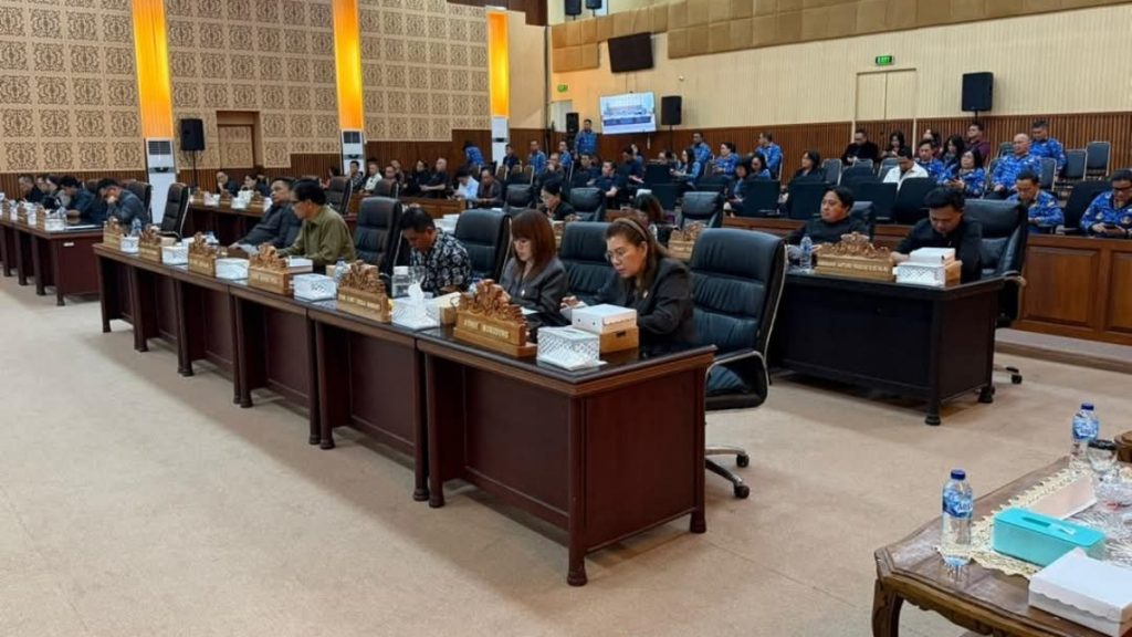 DPRD Tomohon Terima 3 Ranperda Usulan Pemerintah, Resmi Bentuk Pansus