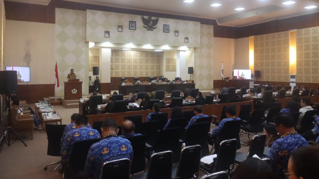 DPRD Tomohon Terima 3 Ranperda Usulan Pemerintah, Resmi Bentuk Pansus