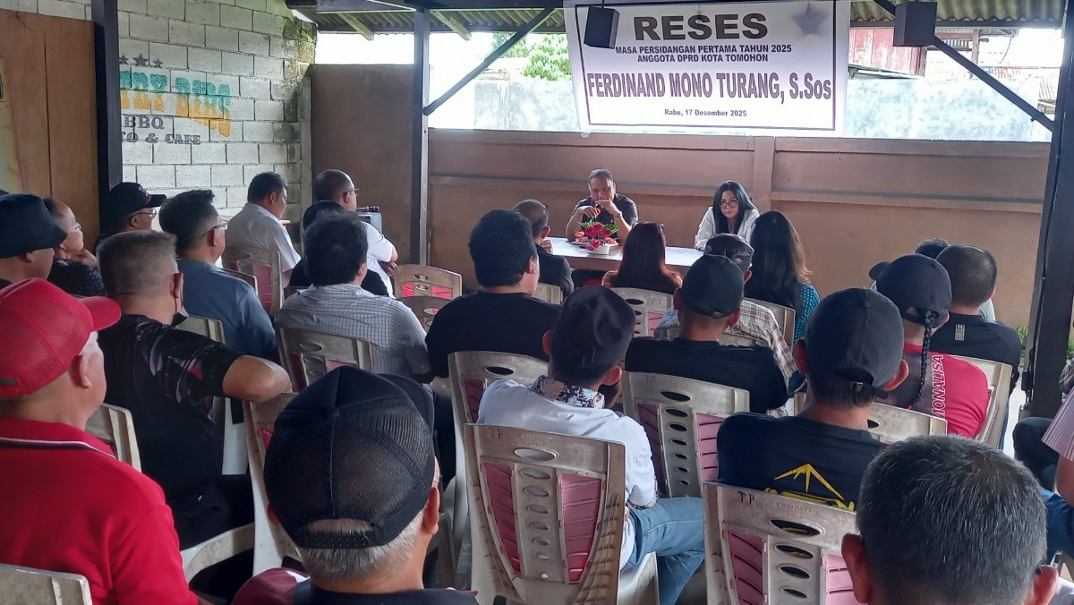 DPRD Tomohon Gelar Reses Masa Persidangan Pertama Tahun 2025 