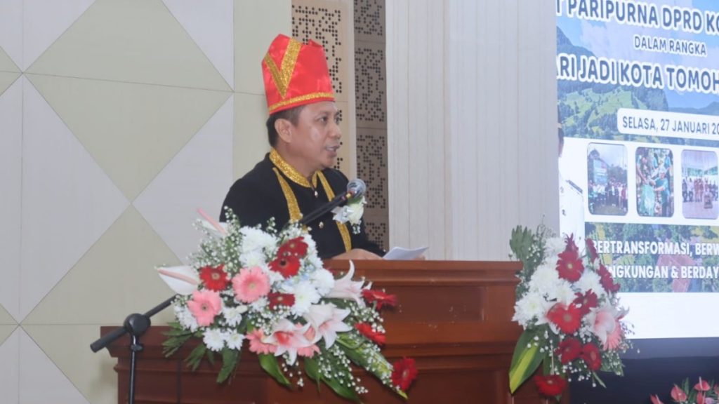 DPRD Gelar Rapat Paripurna Hari Jadi ke-23 Kota Tomohon 