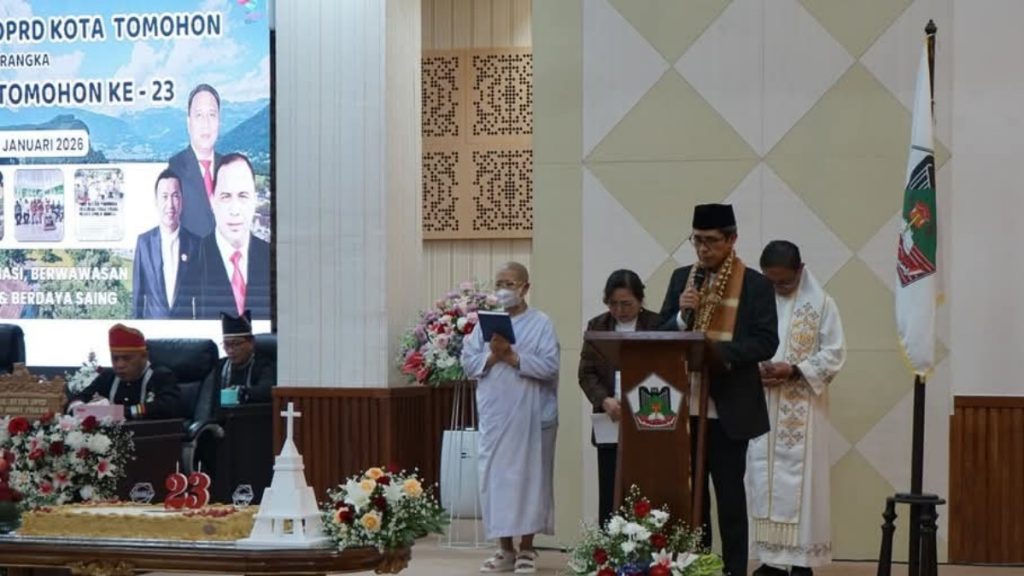 DPRD Gelar Rapat Paripurna Hari Jadi ke-23 Kota Tomohon 