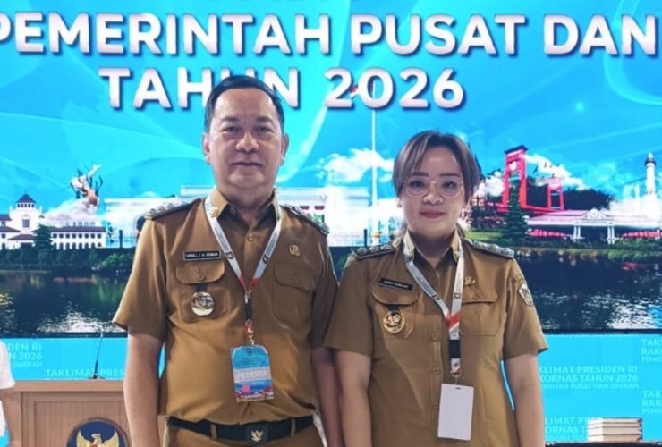 Hadiri Rakornas 2026, Caroll-Sendy Siap Selaraskan Program Nasional di Tomohon