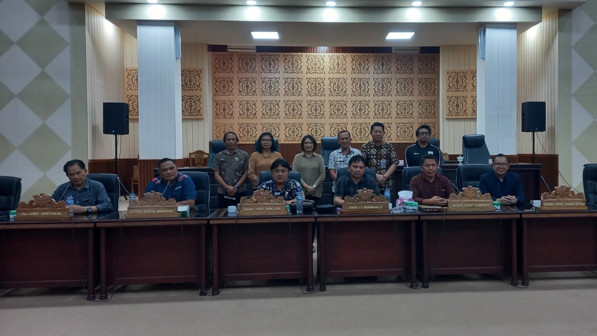 Komisi II DPRD Tomohon RDP dengan Dinas PUPR, Ini Yang Dibicarakan 