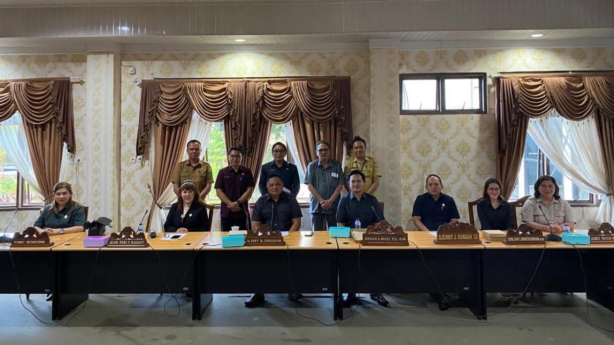 Bapemperda DPRD Tomohon Evaluasi Perda 