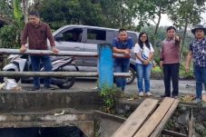 Komisi II DPRD Tomohon dan Balai Sungai Sulawesi 1 Turun Lapangan 