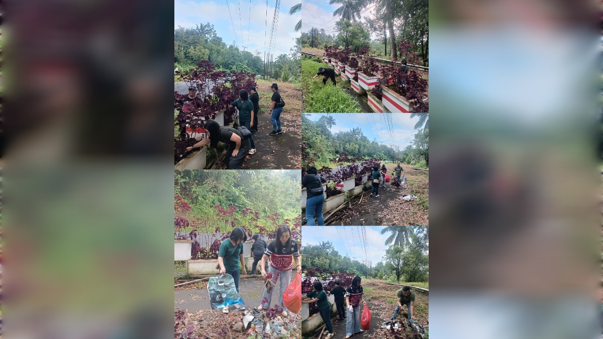 Patuhi Arahan Presiden, Pemkot Tomohon Gelar Jumat Bersih Serentak