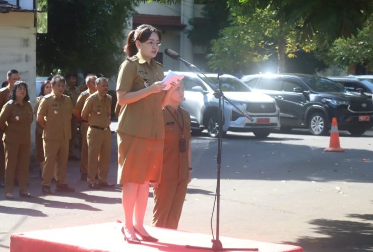 Ini Penegasan Wawali Tomohon di Apel Kerja Pasca Libur dan Cuti Bersama 