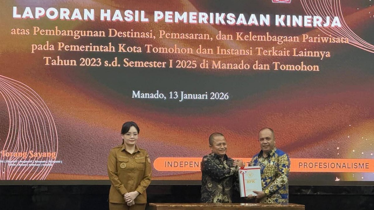 Wakil Ketua DPRD Tomohon Jeffri Polii Sambangi BPK RI, Ini Agendanya