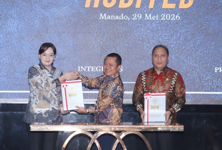 Tradisi Terjaga, Pemkot Tomohon Raih Opini WTP 13 Kali Berturut-turut 