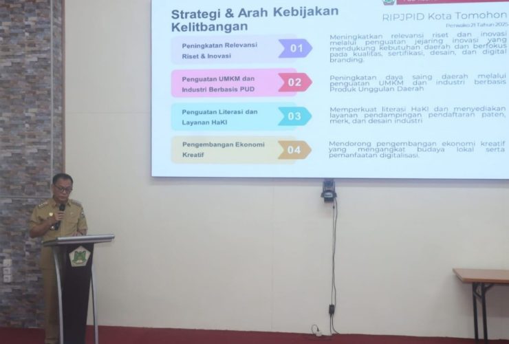 Caroll Senduk Luncurkan Aplikasi Tomohon Andal 