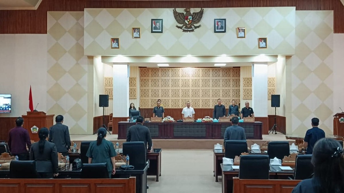 DPRD Tomohon Gelar Paripurna Penutupan Masa Sidang Kedua dan Pembukaan Masa Sidang Ketiga 