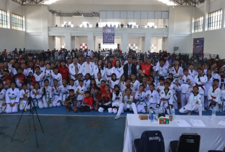 Kejuaraan Taekwondo di Tomohon Diramaikan Ratusan Atlet 