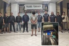Polres Tomohon Ringkus Terduga Pelaku Penimbunan Solar Subsidi, 645 Liter Disita 