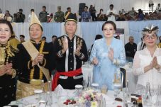 Caroll-Sendy Hadiri Upacara Peringatan HUT ke-62 Provinsi Sulawesi Utara