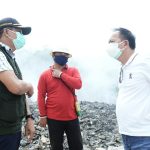 TPA Taratara Kebakaran, Wali Kota Tomohon Lihat Situasi Terkini