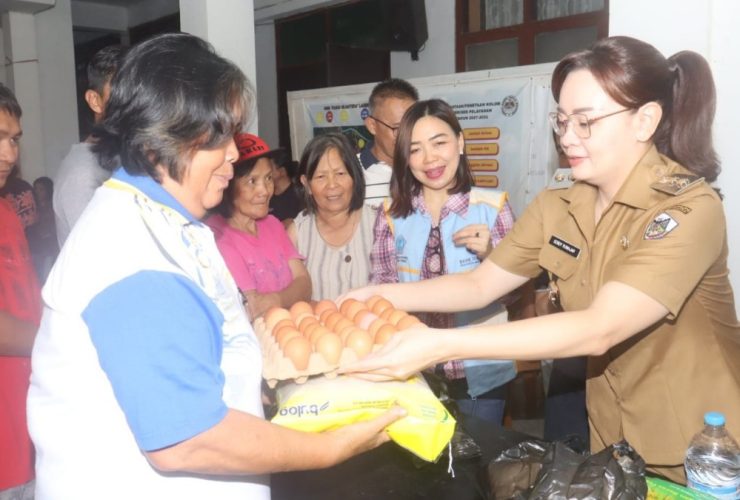 Gerakan Pangan Murah Pemprov Sulut Jangkau Tomohon, Wawali: Terima Kasih