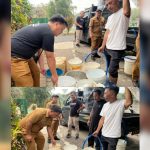 ASN Tomohon Gotong Royong Salurkan Air ke 44 Kelurahan 