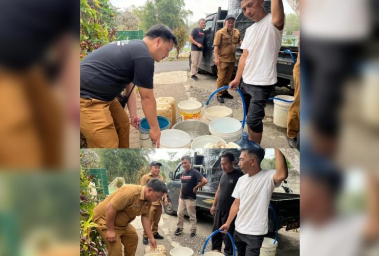ASN Tomohon Gotong Royong Salurkan Air ke 44 Kelurahan 