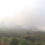 Kawasan Gunung Lokon Tomohon Terbakar 